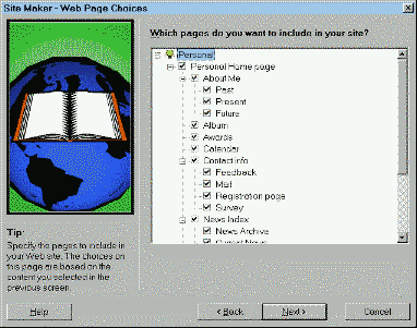 [ HoTMetaL SiteMaker 3 ]